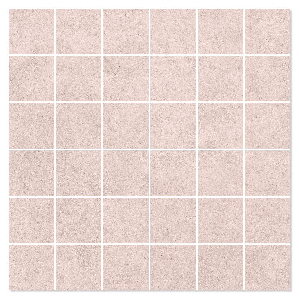 Mosaikkflis Casemolino Beige Matt 30x30 (5x5) cm